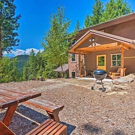 Private Leavenworth Cabin With Mtn Views And Fire Pit Ngoại thất bức ảnh