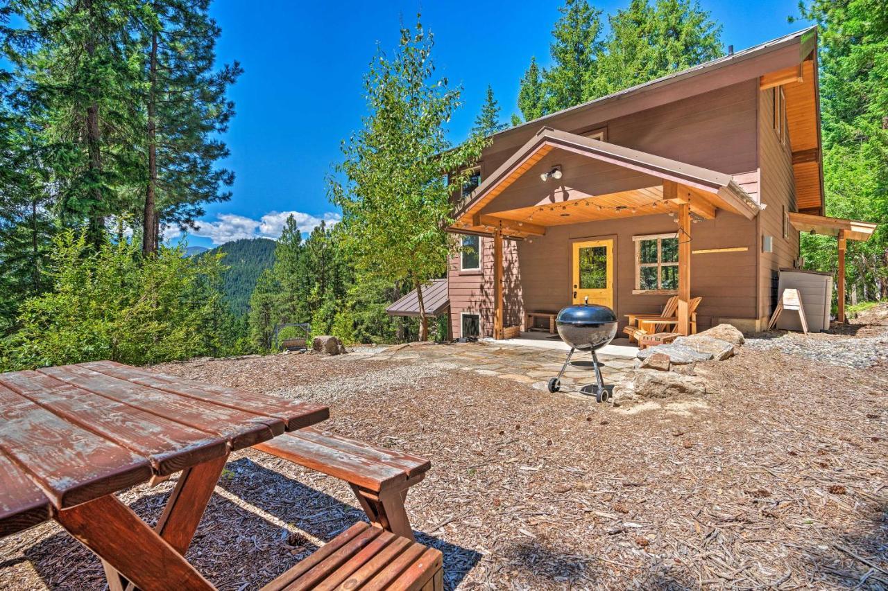Private Leavenworth Cabin With Mtn Views And Fire Pit Ngoại thất bức ảnh