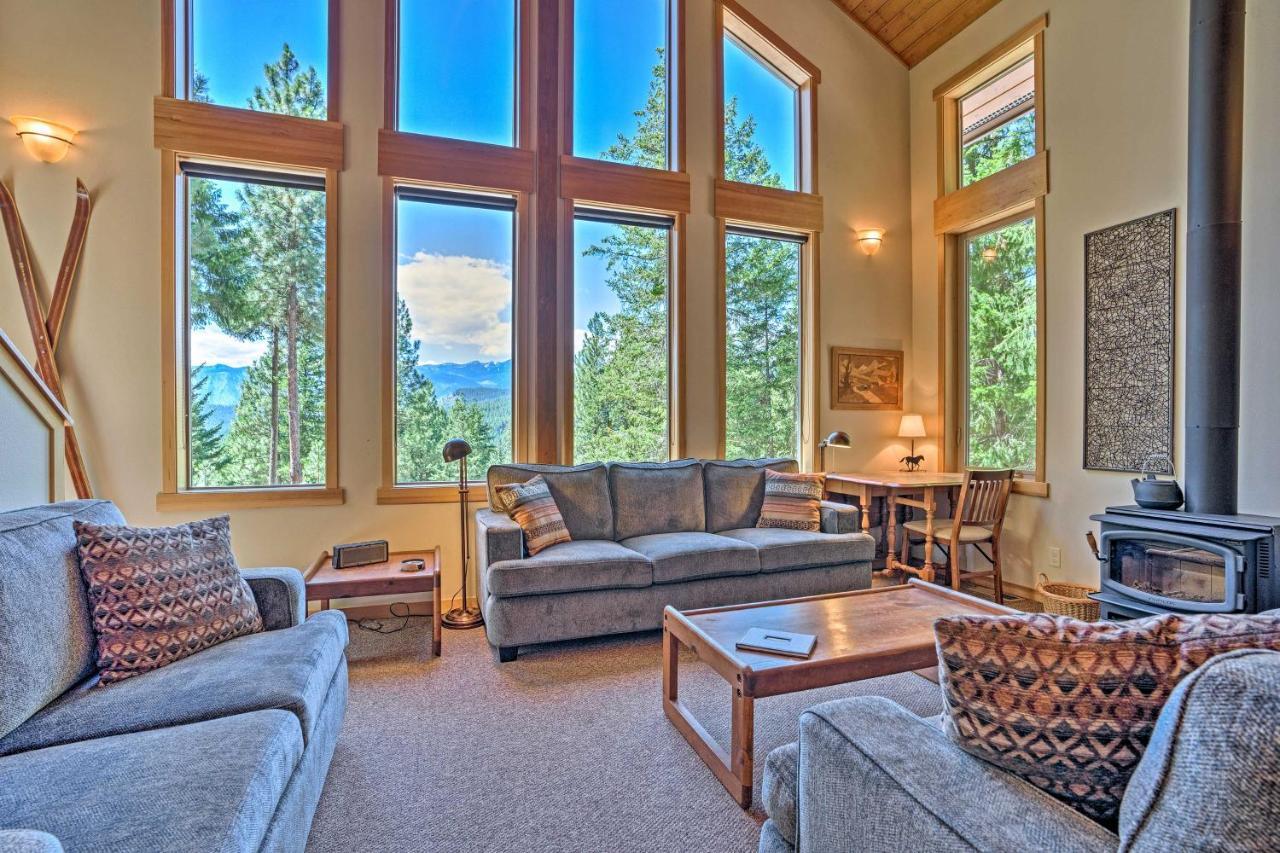 Private Leavenworth Cabin With Mtn Views And Fire Pit Ngoại thất bức ảnh