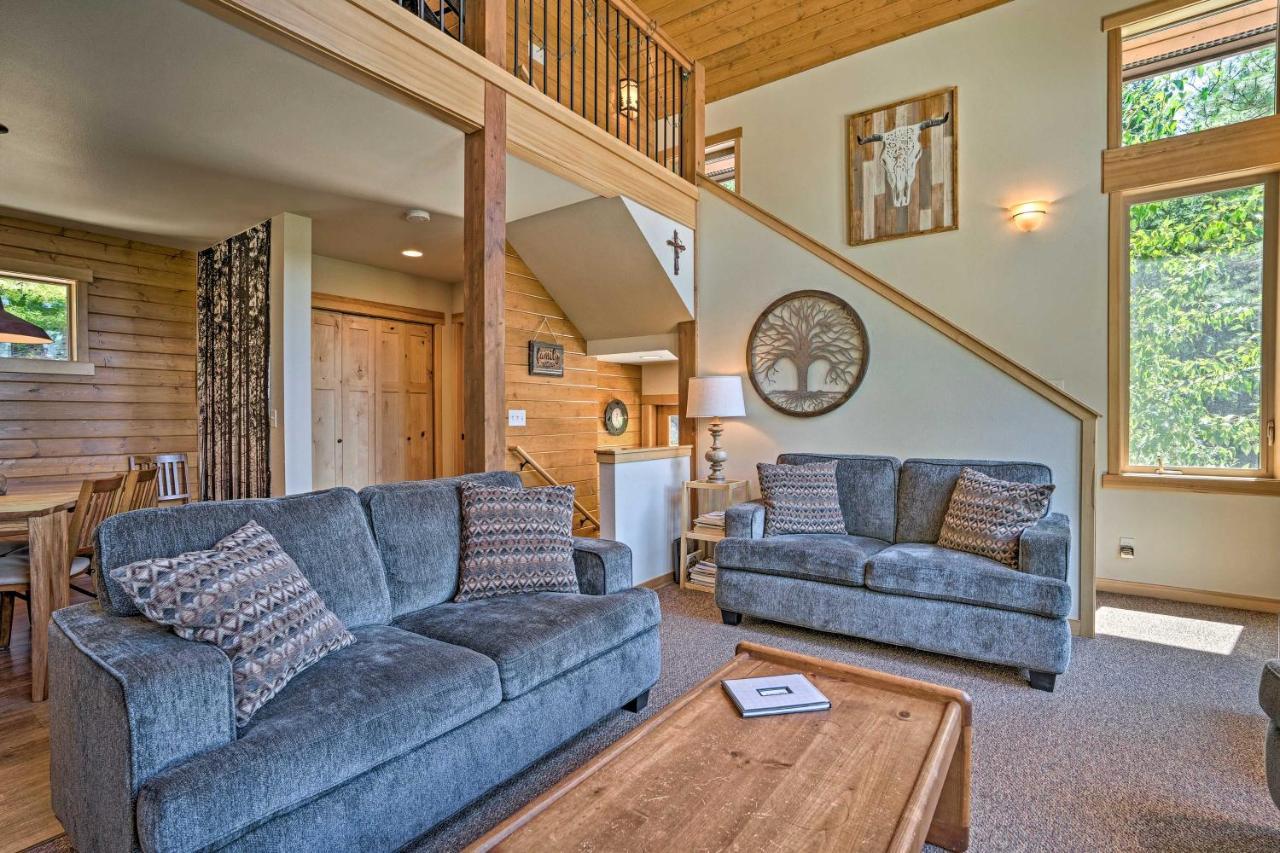 Private Leavenworth Cabin With Mtn Views And Fire Pit Ngoại thất bức ảnh