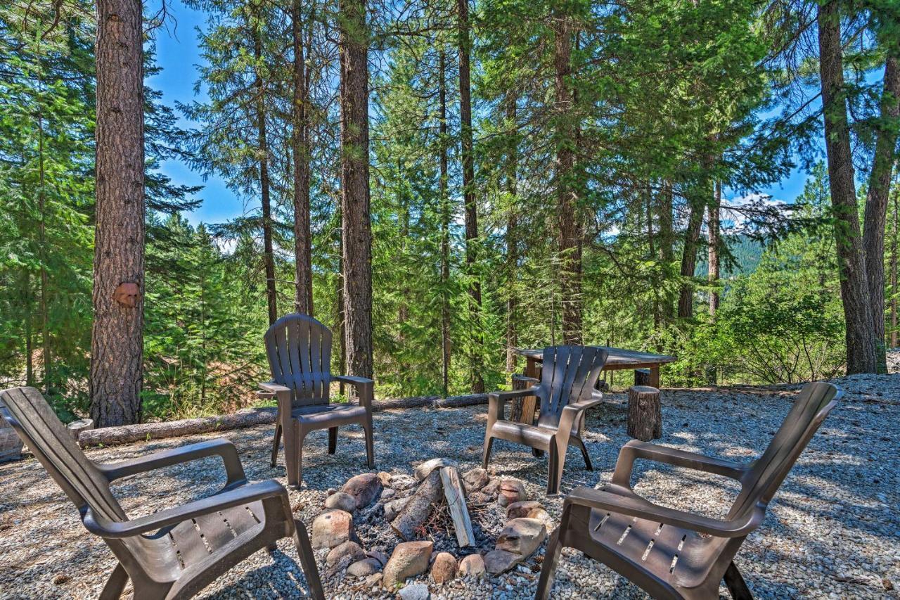 Private Leavenworth Cabin With Mtn Views And Fire Pit Ngoại thất bức ảnh