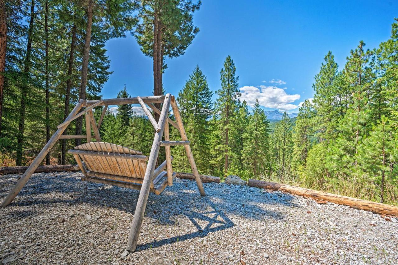 Private Leavenworth Cabin With Mtn Views And Fire Pit Ngoại thất bức ảnh
