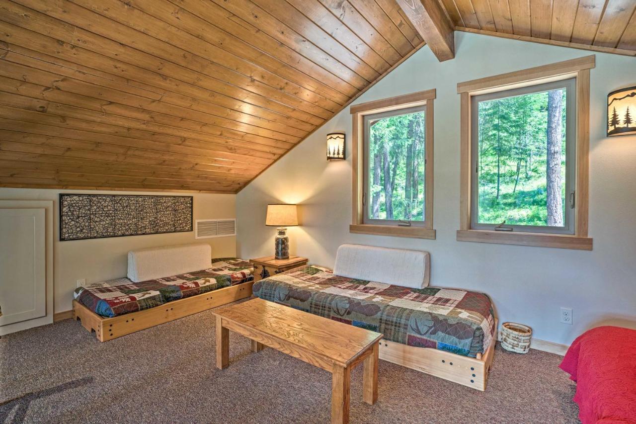 Private Leavenworth Cabin With Mtn Views And Fire Pit Ngoại thất bức ảnh