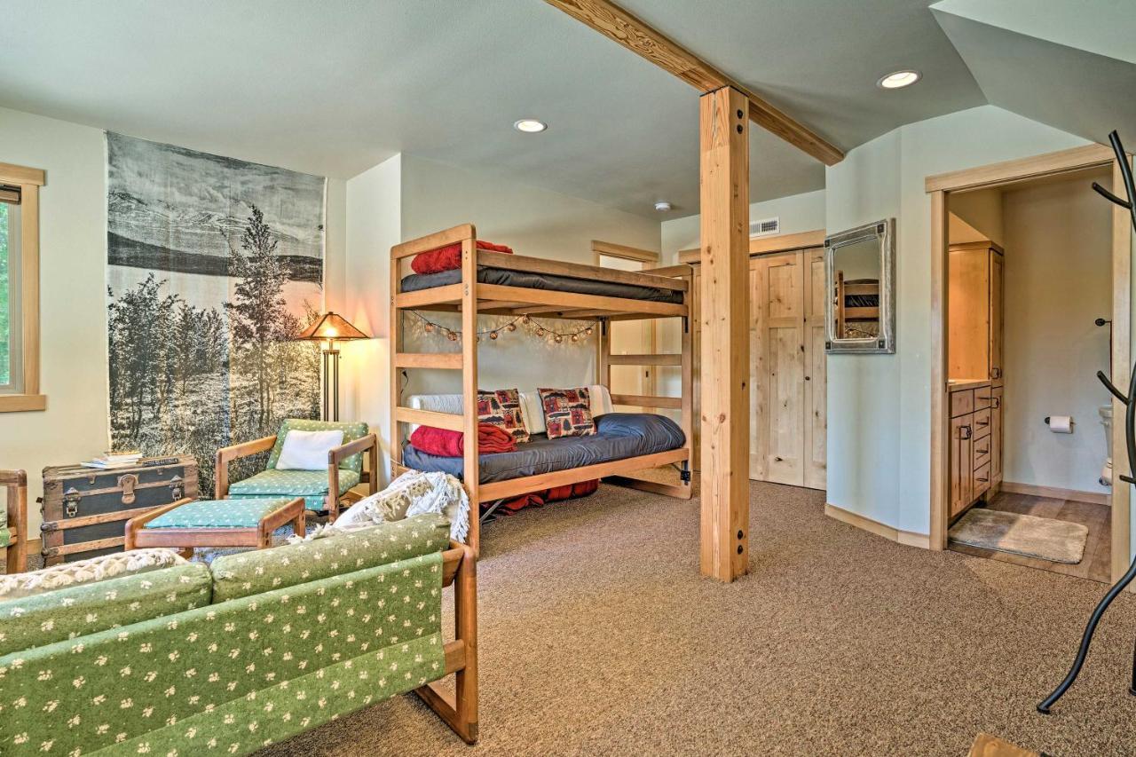 Private Leavenworth Cabin With Mtn Views And Fire Pit Ngoại thất bức ảnh