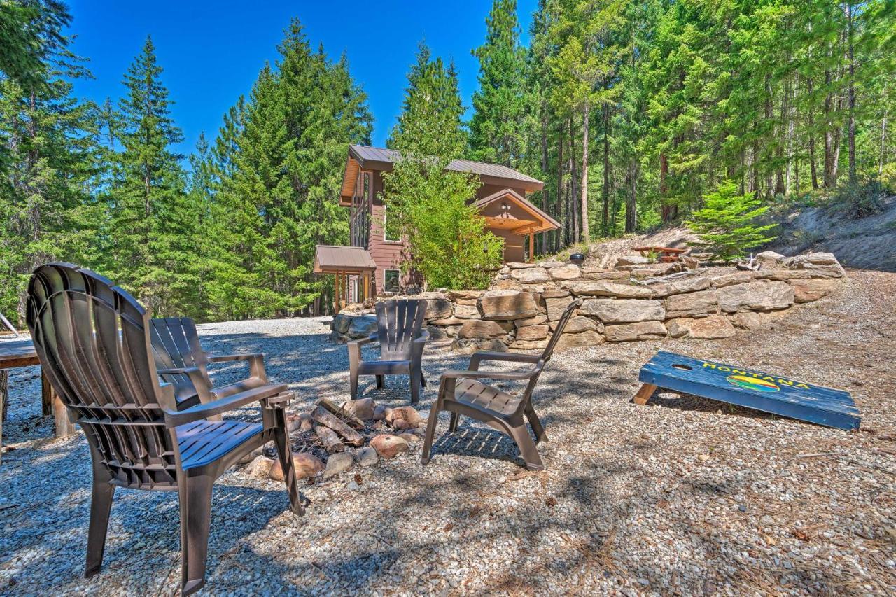 Private Leavenworth Cabin With Mtn Views And Fire Pit Ngoại thất bức ảnh